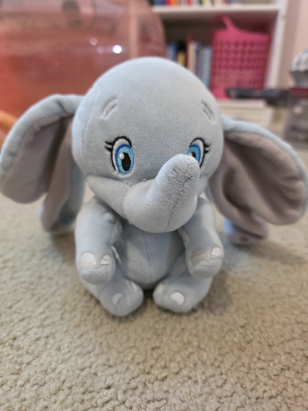 Disney Light Blue Dumbo Plush Elephant